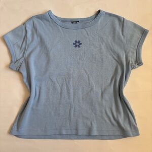 GAP Light Blue Short Sleeve Tee